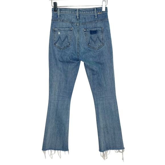 Mother 25 The Hustler Ankle Fray Crashing Hard High Rise Mother Superior - Picture 2 of 12